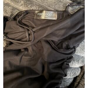 Foxblood wiggle dress